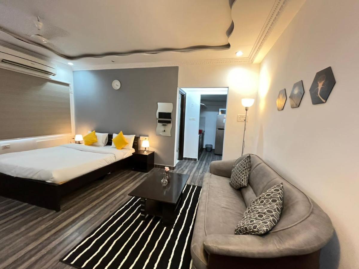Bedchambers Serviced Apartments, Hajdarabad Zewnętrze zdjęcie